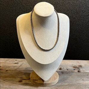 4mm Navajo Pearl Necklace 16”